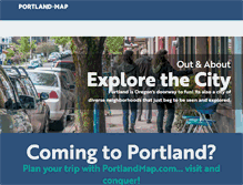 Tablet Screenshot of portlandmap.com